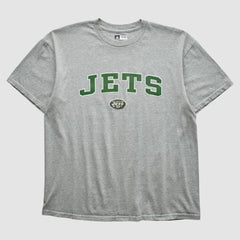 New York Jets 2010s T-shirt - Heather Gray Vintage on sale