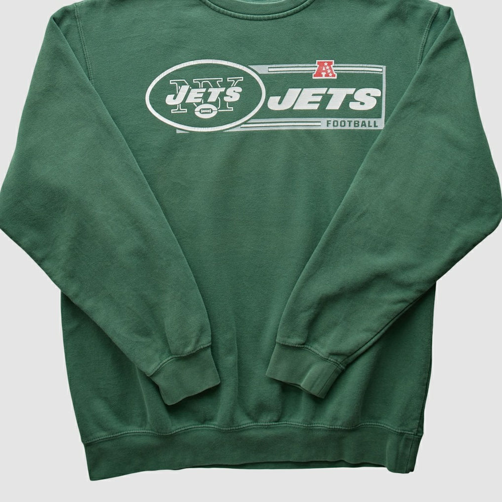 New York Jets NFL 2010s Pullover Sweatshirt - Green Vintage online
