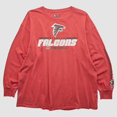 Atlanta Falcons NFL 2010s Long Sleeve T-shirt - Red Vintage cheap