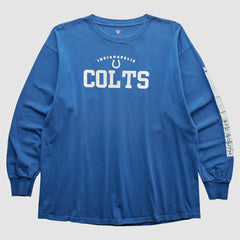 Indianapolis Colts 2000s Long Sleeve T-shirt - Blue Vintage online