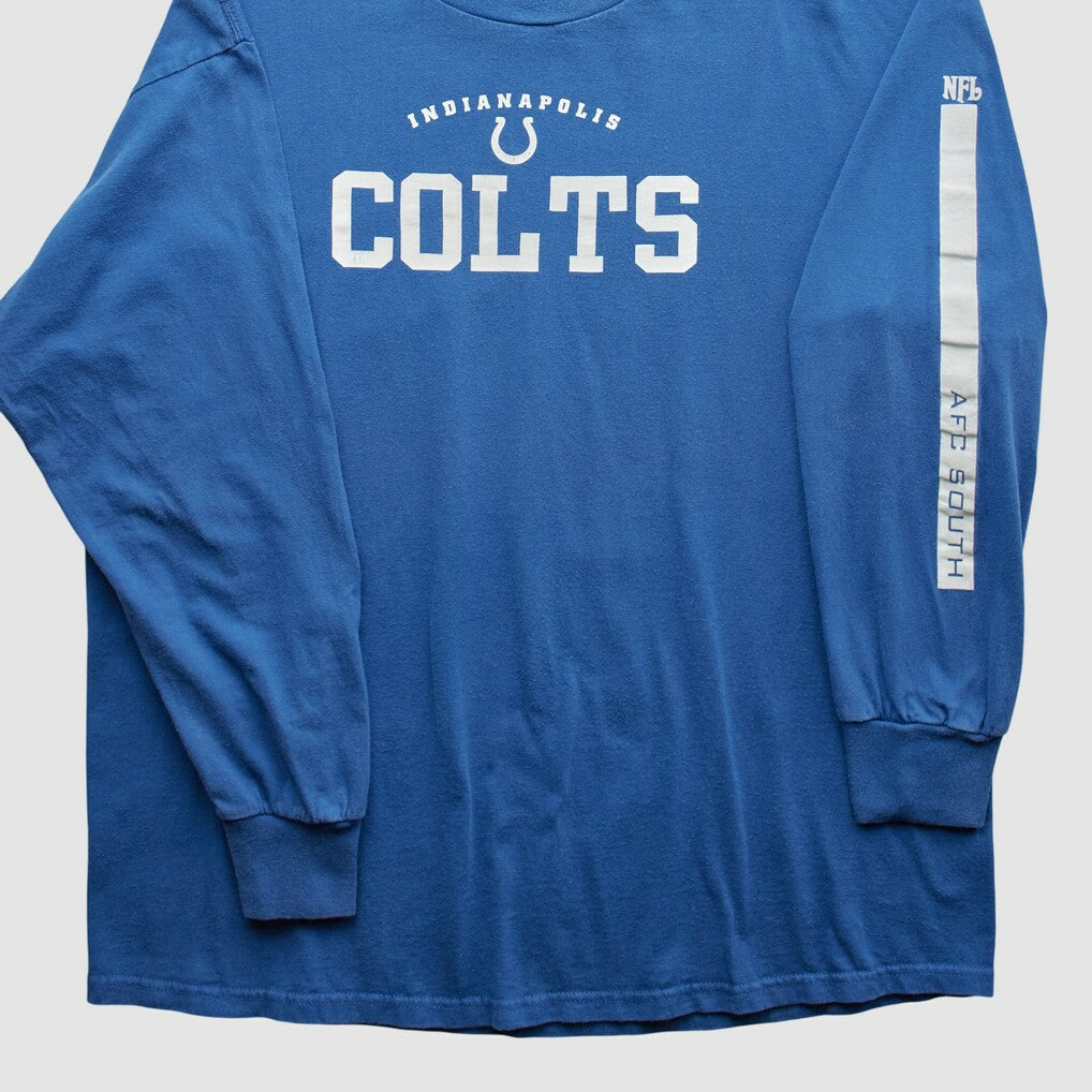 Indianapolis Colts 2000s Long Sleeve T-shirt - Blue Vintage online