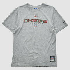Kansas City Chiefs Reebok 2000s T-shirt - Heather Gray Vintage sale