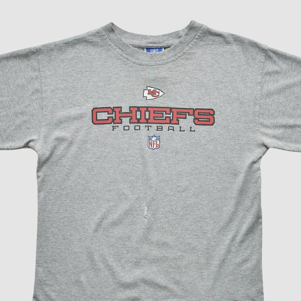 Kansas City Chiefs Reebok 2000s T-shirt - Heather Gray Vintage sale
