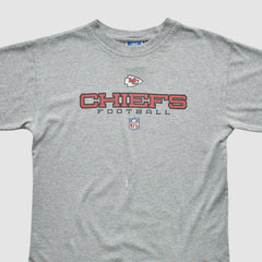 Kansas City Chiefs Reebok 2000s T-shirt - Heather Gray Vintage sale
