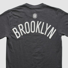 Brooklyn Nets UNK 2012 T-shirt - Charcoal Vintage | Vintage sale