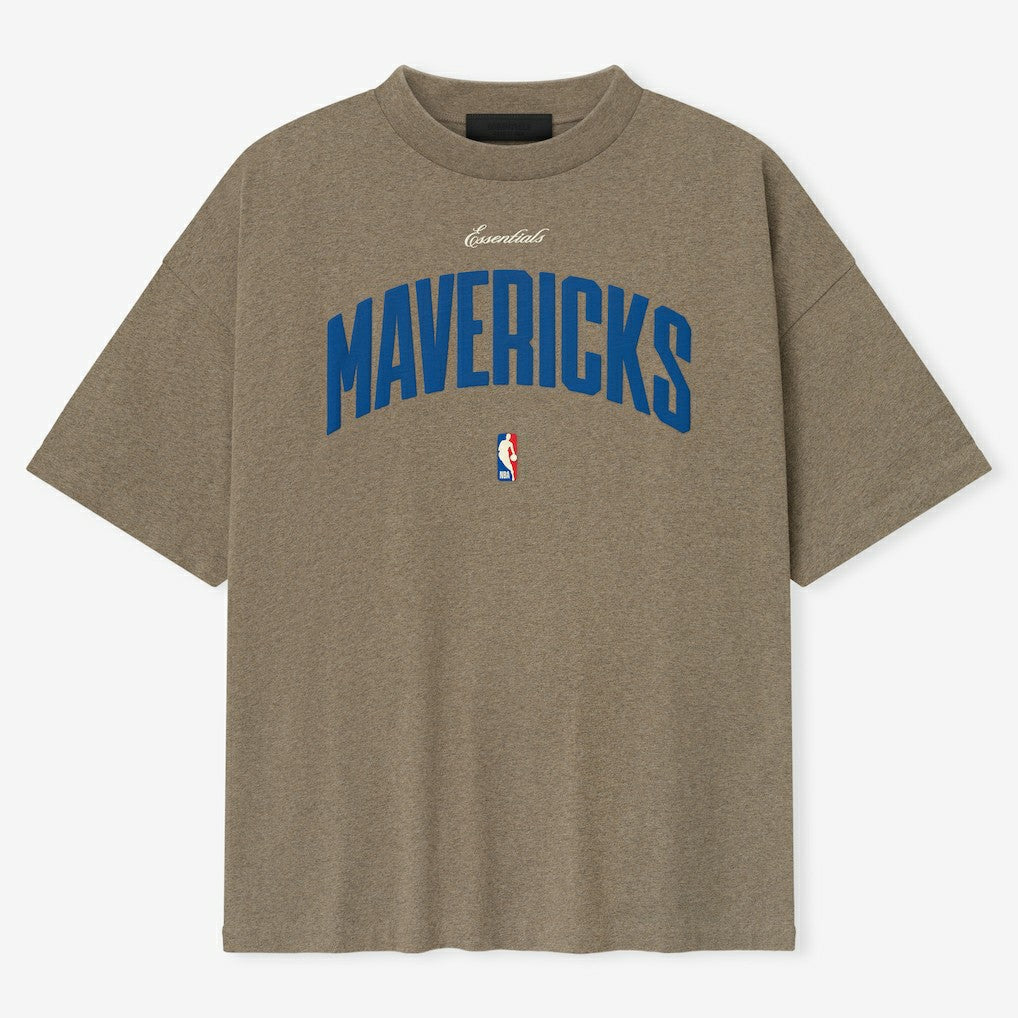 Dallas Mavericks Fear of God Unisex 90s T-Shirt sale - Heather Gray on sale