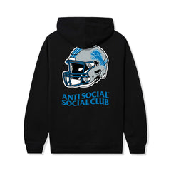 Detroit Lions AntiSocialSocialClub x NFL Unisex Impact Hoodie - Black for sale