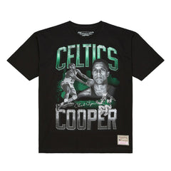 Chuck Cooper Boston Celtics 75th Anniversary Pioneers Player T-Shirt - Black | Mitchell & Ness for sale