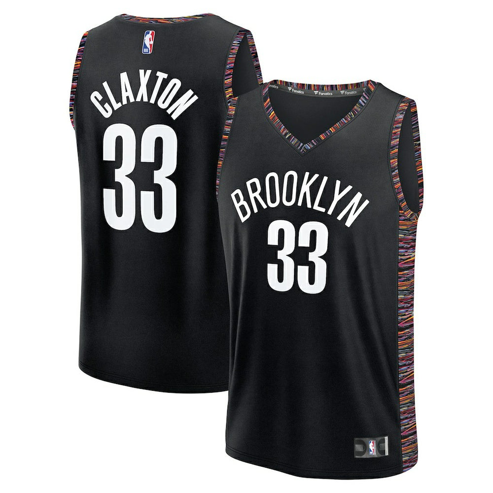 Nic Claxton Brooklyn Nets 2025/26 City Edition Fast Break Jersey - Black | Fanatics discount
