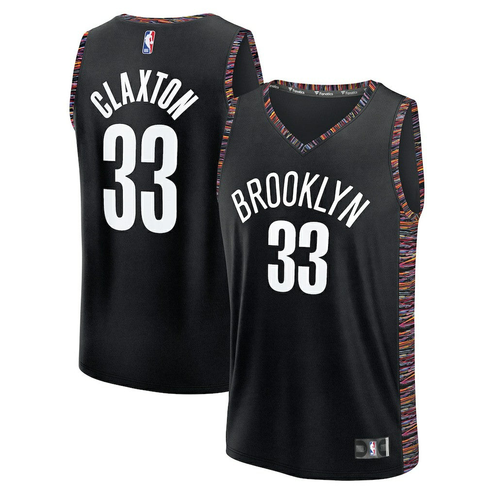 Nic Claxton Brooklyn Nets Youth 2025/26 City Edition Fastbreak Jersey - Black | Fanatics cheap