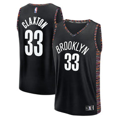 Nic Claxton Brooklyn Nets Youth 2025/26 City Edition Fastbreak Jersey - Black | Fanatics cheap