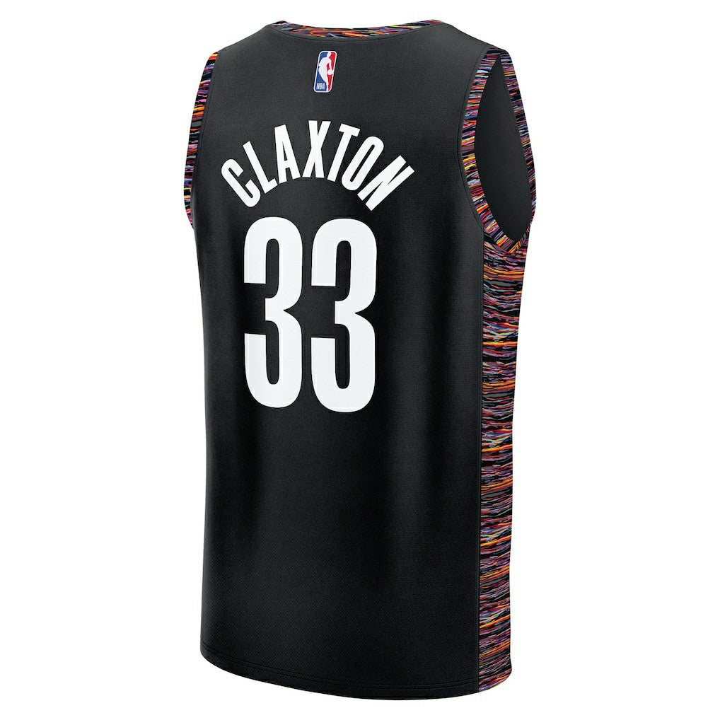 Nic Claxton Brooklyn Nets Youth 2025/26 City Edition Fastbreak Jersey - Black | Fanatics cheap