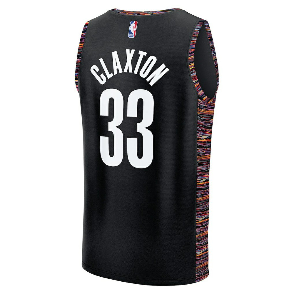 Nic Claxton Brooklyn Nets Youth 2025/26 City Edition Fastbreak Jersey - Black | Fanatics cheap