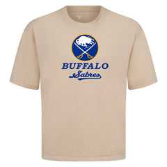 Buffalo Sabres Levelwear Team Surge Luxe Signature Knit T-Shirt Khaki