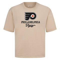 Philadelphia Flyers Levelwear Team Surge Luxe Signature Knit T-Shirt Khaki