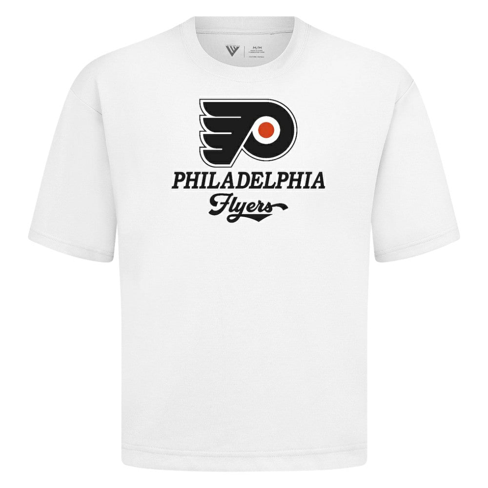 Philadelphia Flyers Levelwear Team Surge Luxe Signature Knit T-Shirt White