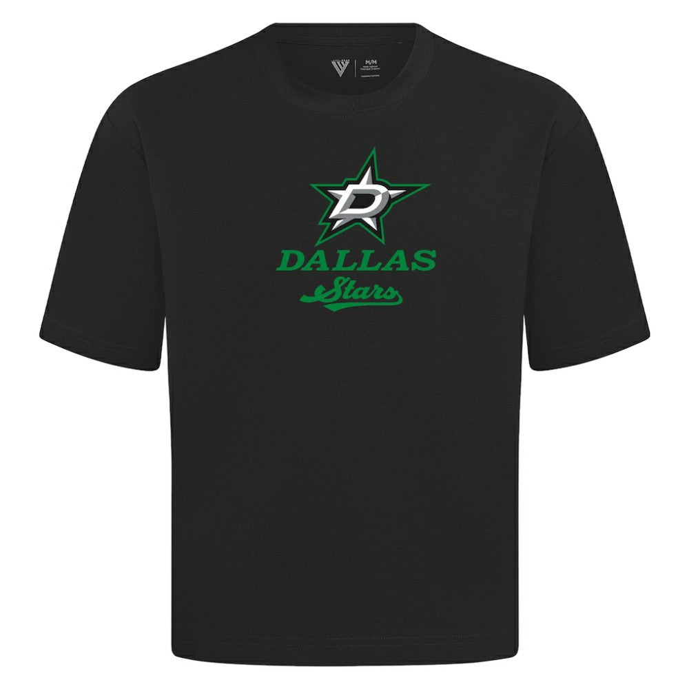 Dallas Stars Levelwear Team Surge Luxe Signature Knit T-Shirt Black