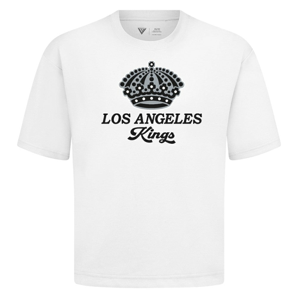 Los Angeles Kings Levelwear Team Surge Luxe Signature Knit T-Shirt White