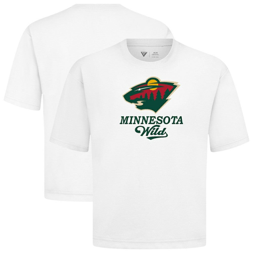 Minnesota Wild Levelwear Team Surge Luxe Signature Knit T-Shirt White