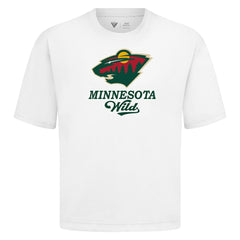 Minnesota Wild Levelwear Team Surge Luxe Signature Knit T-Shirt White
