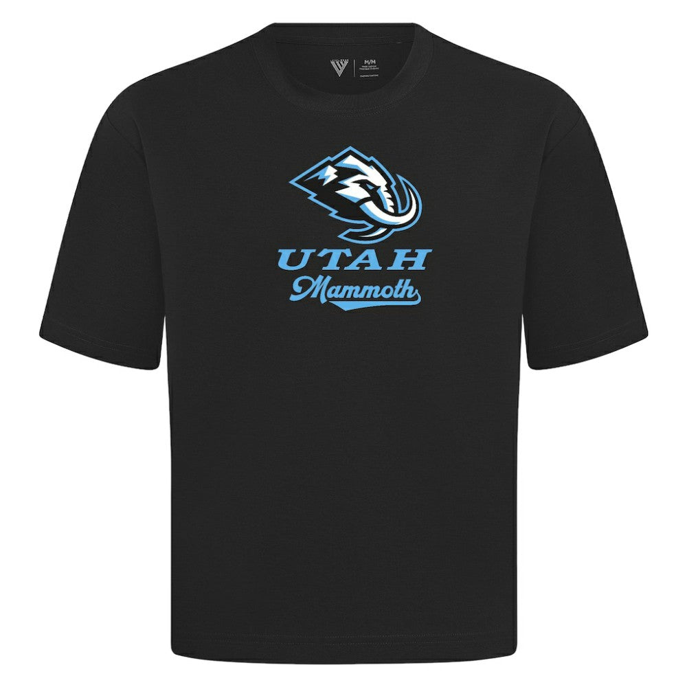 Utah Mammoth Levelwear Team Surge Luxe Signature Knit T-Shirt Black