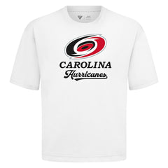 Carolina Hurricanes Levelwear Team Surge Luxe Signature Knit T-Shirt White