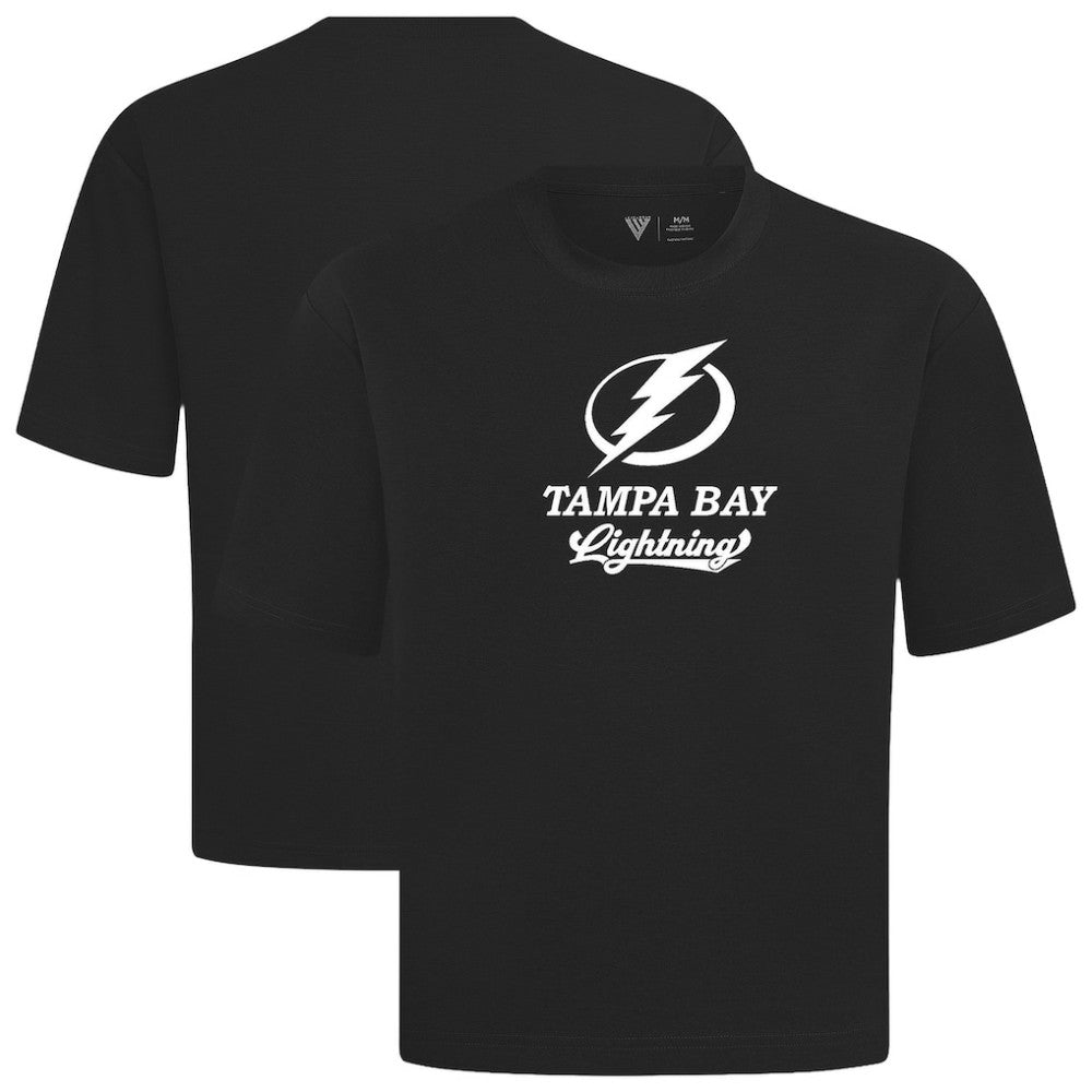 Tampa Bay Lightning Levelwear Team Surge Luxe Signature Knit T-Shirt Black