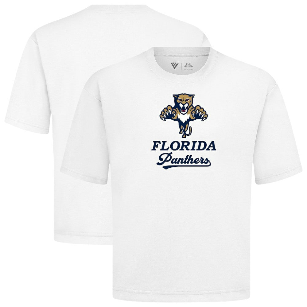 Florida Panthers Levelwear Team Surge Luxe Signature Knit T-Shirt White