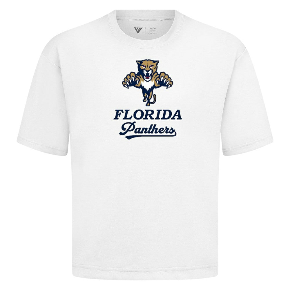 Florida Panthers Levelwear Team Surge Luxe Signature Knit T-Shirt White
