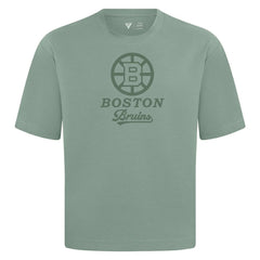 Boston Bruins Levelwear Shadow Surge Luxe Signature Knit T-Shirt Green