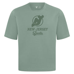 New Jersey Devils Levelwear Shadow Surge Luxe Signature Knit T-Shirt Green