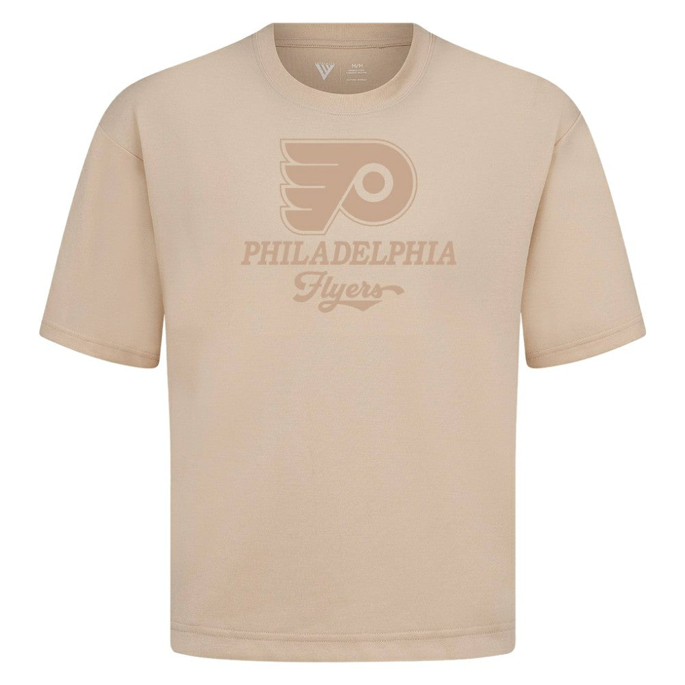 Philadelphia Flyers Levelwear Shadow Surge Luxe Signature Knit T-Shirt Khaki