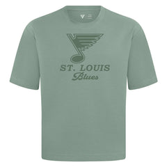 St. Louis Blues Levelwear Shadow Surge Luxe Signature Knit T-Shirt Green