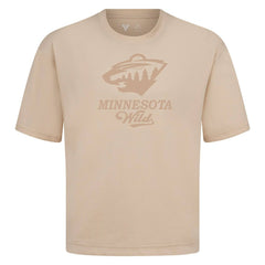 Minnesota Wild Levelwear Shadow Surge Luxe Signature Knit T-Shirt Khaki