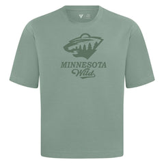 Minnesota Wild Levelwear Shadow Surge Luxe Signature Knit T-Shirt Green