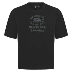Montreal Canadiens Levelwear Shadow Surge Luxe Signature Knit T-Shirt Black
