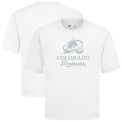 Colorado Avalanche Levelwear Shadow Surge Luxe Signature Knit T-Shirt White