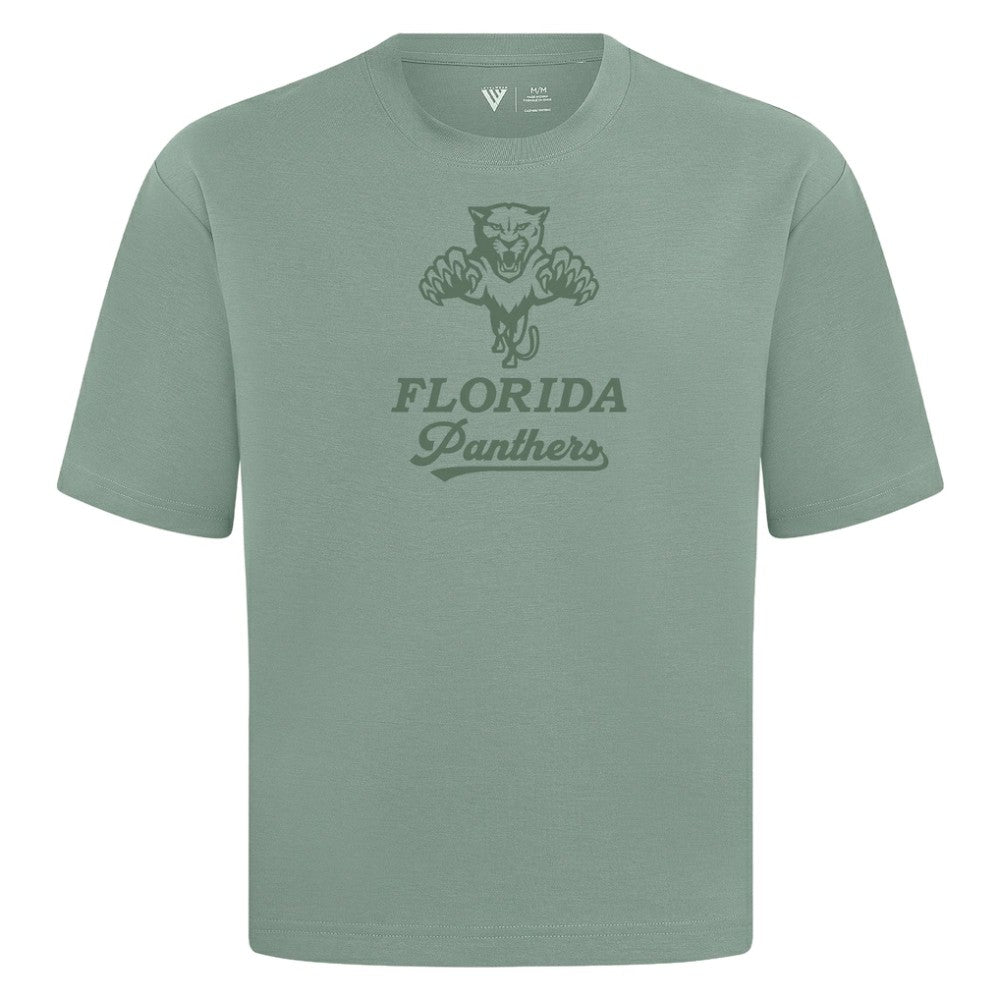 Florida Panthers Levelwear Shadow Surge Luxe Signature Knit T-Shirt Green