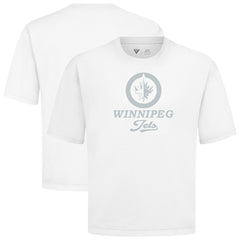 Winnipeg Jets Levelwear Shadow Surge Luxe Signature Knit T-Shirt White
