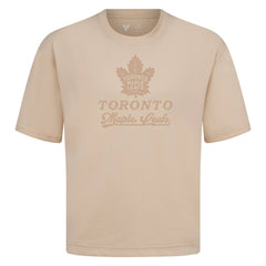 Toronto Maple Leafs Levelwear Shadow Surge Luxe Signature Knit T-Shirt Khaki