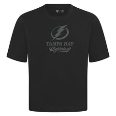 Tampa Bay Lightning Levelwear Shadow Surge Luxe Signature Knit T-Shirt Black
