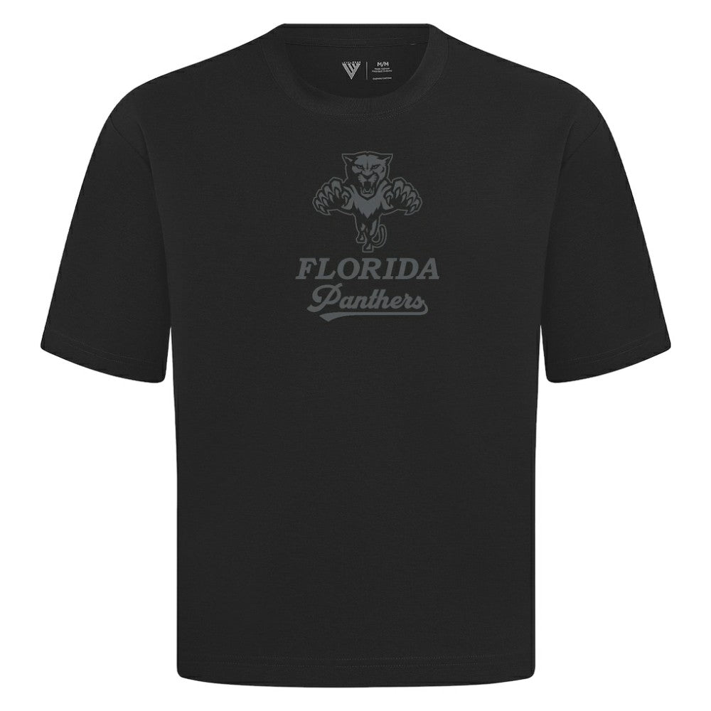 Florida Panthers Levelwear Shadow Surge Luxe Signature Knit T-Shirt Black