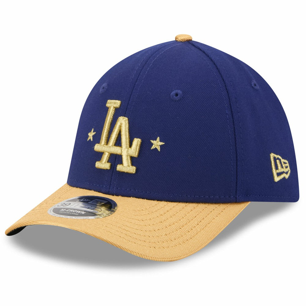 Los Angeles Dodgers 2026 Gold Collection M-Crown 39THIRTY Flex Hat - Royal | New Era