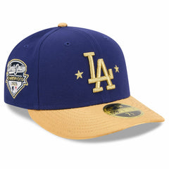Los Angeles Dodgers 2026 Gold Collection Low Profile 59FIFTY Fitted Hat - Royal | New Era