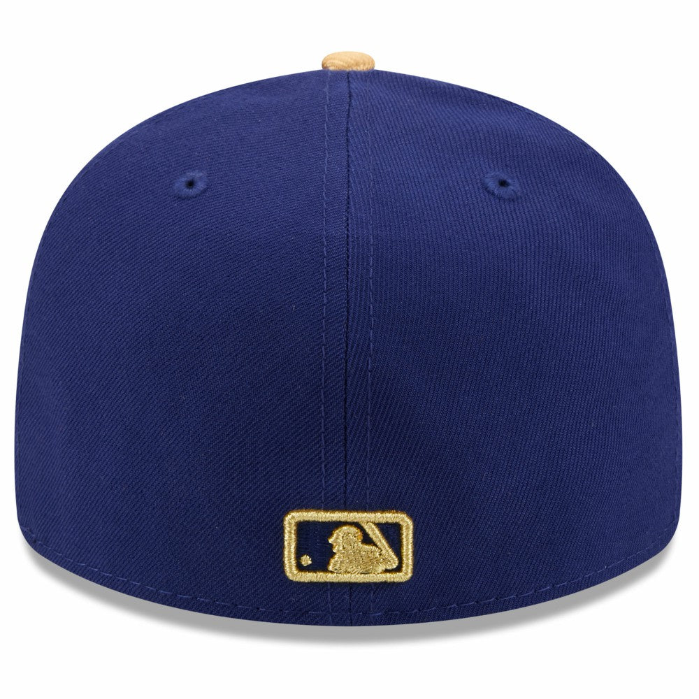 Los Angeles Dodgers 2026 Gold Collection Low Profile 59FIFTY Fitted Hat - Royal | New Era