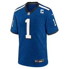 Ahmad Sauce Gardner Indianapolis Colts Alternate 2 Indiana Nights Game Jersey - Heather Royal | Nike discount