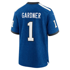 Ahmad Sauce Gardner Indianapolis Colts Alternate 2 Indiana Nights Game Jersey - Heather Royal | Nike discount
