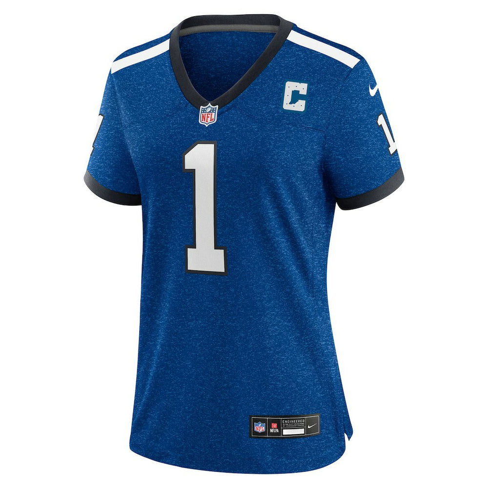 Ahmad Sauce Gardner Indianapolis Colts Women's Alternate 2 Indiana Nights Game Jersey - Heather Royal | Nike sale
