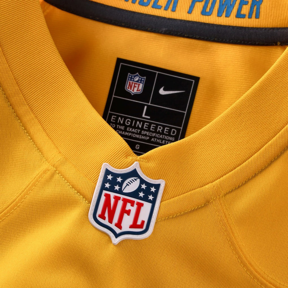 Oronde Gadsden Los Angeles Chargers Alternate Charger Power Game Jersey - Gold | Nike for sale