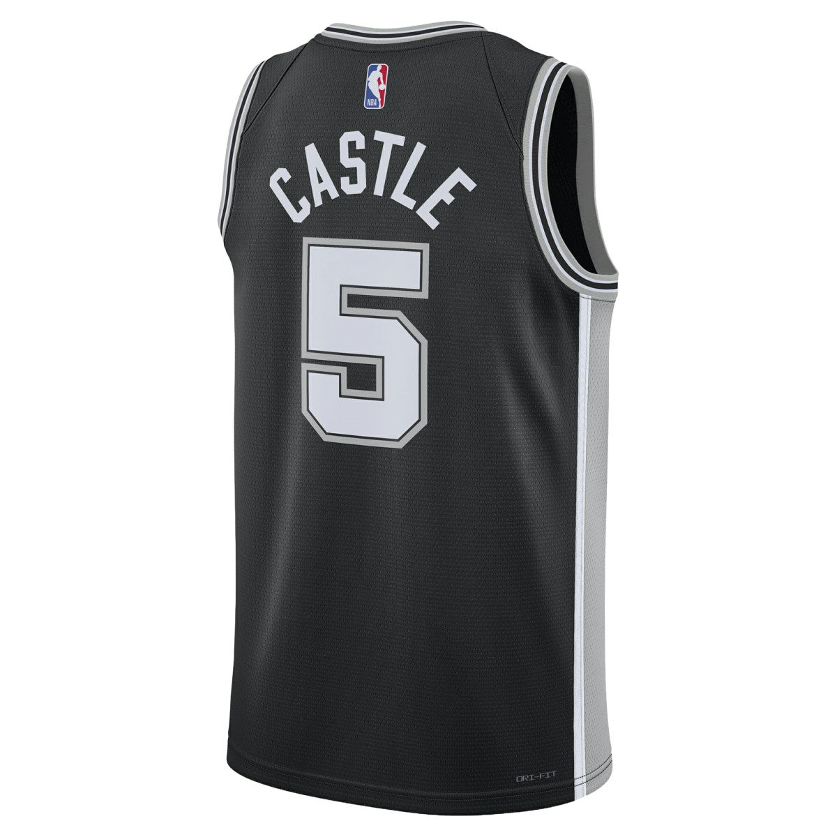 Stephon Castle San Antonio Spurs Unisex Swingman Jersey - Icon Edition - Black | Nike shop